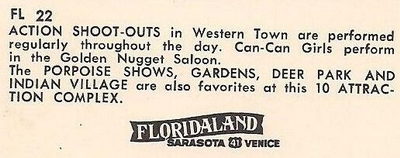 Floridaland - Postcard Back